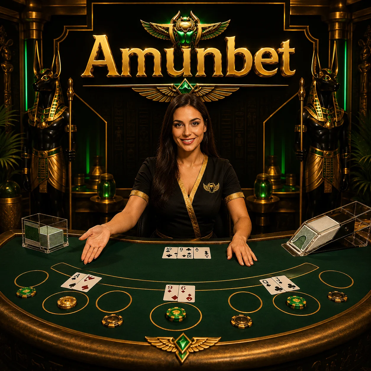 Live casino at Amunbet